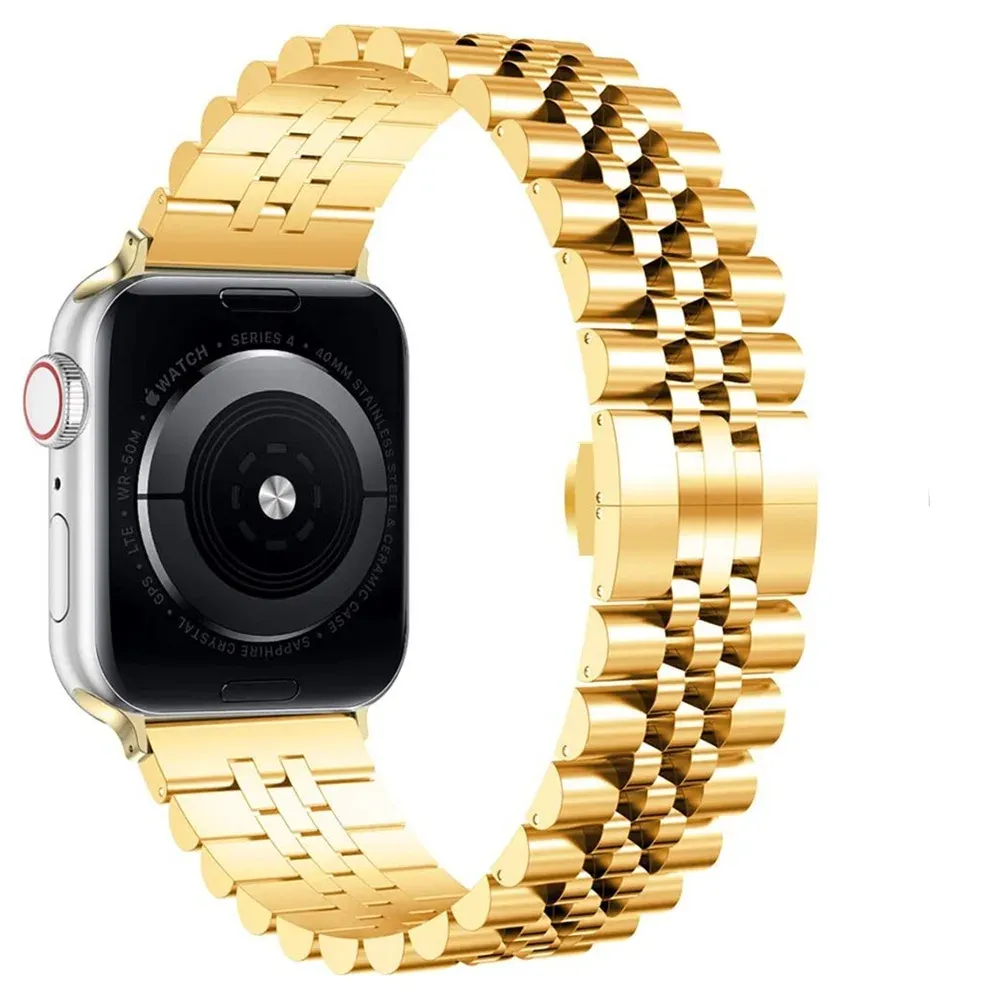 Bracelet métal pour Apple Watch 38 à 49 mm