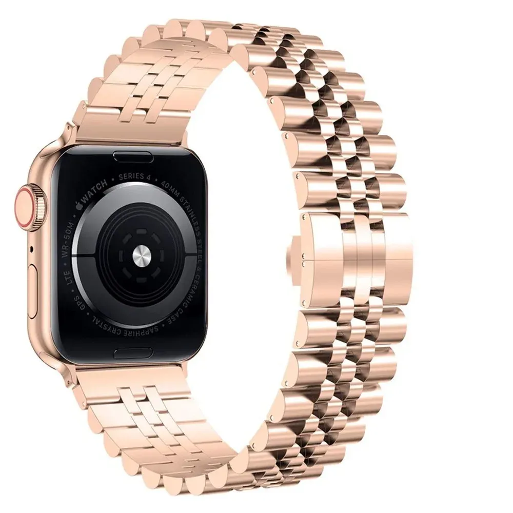 Bracelet métal pour Apple Watch 38 à 49 mm