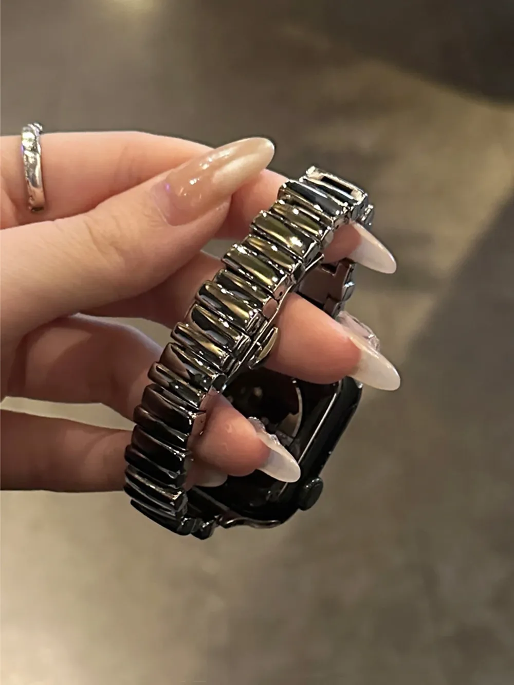 Bracelet métal pour Apple Watch 38 à 49 mm