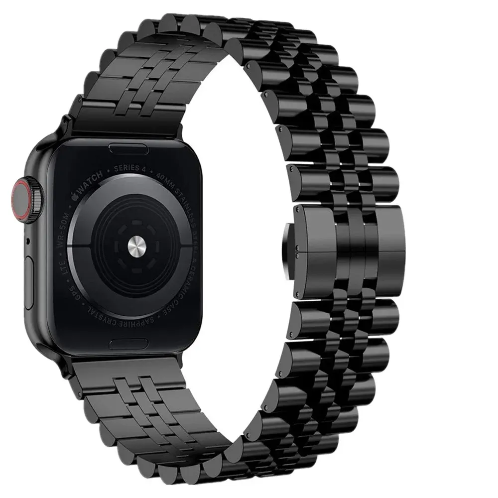 Bracelet métal pour Apple Watch 38 à 49 mm