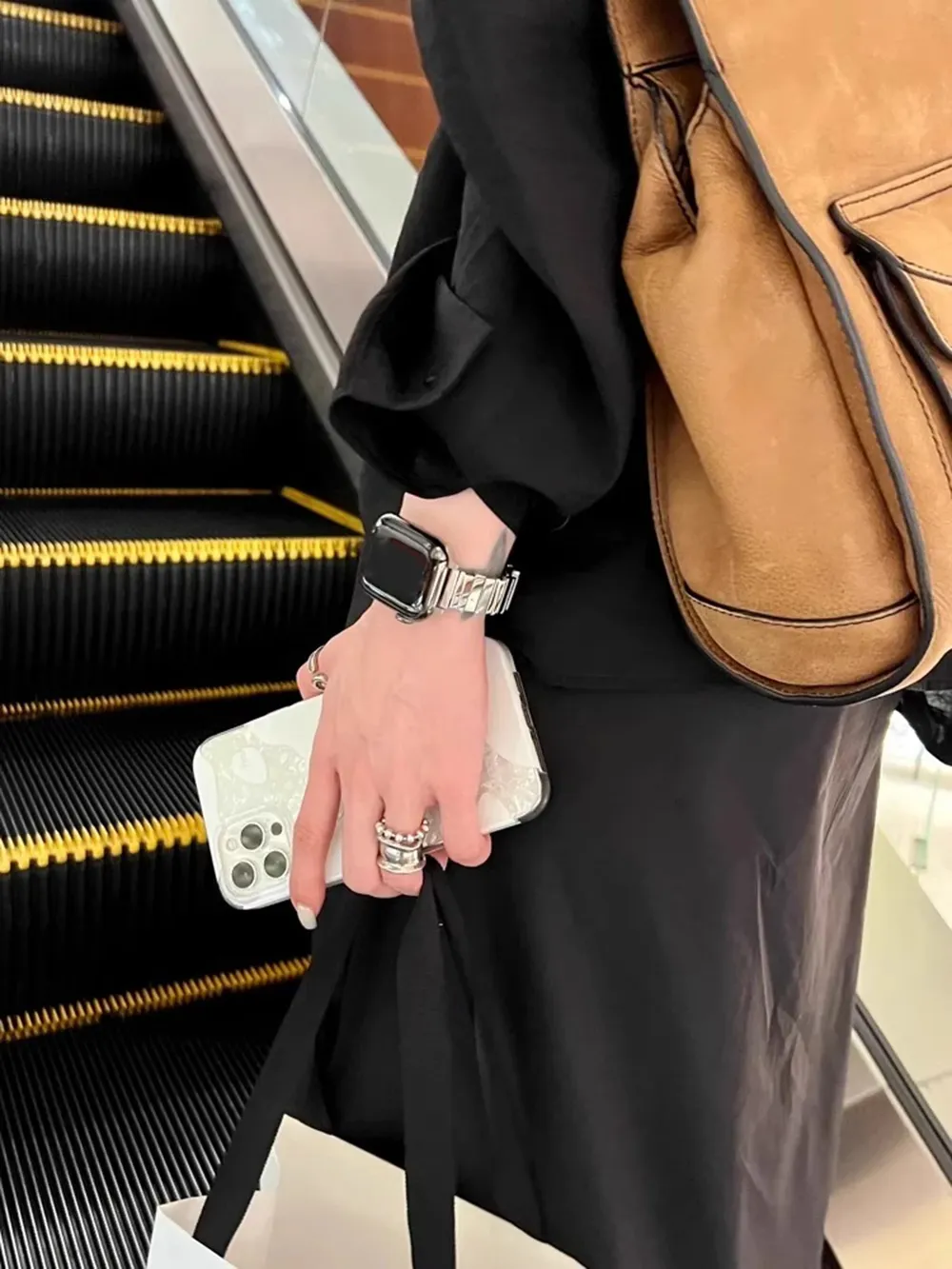 Bracelet métal pour Apple Watch 38 à 49 mm