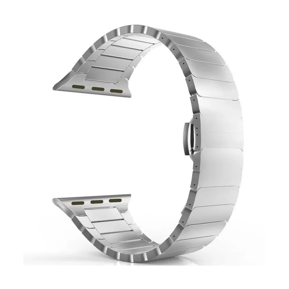 Bracelet métal pour Apple Watch 38 à 49 mm