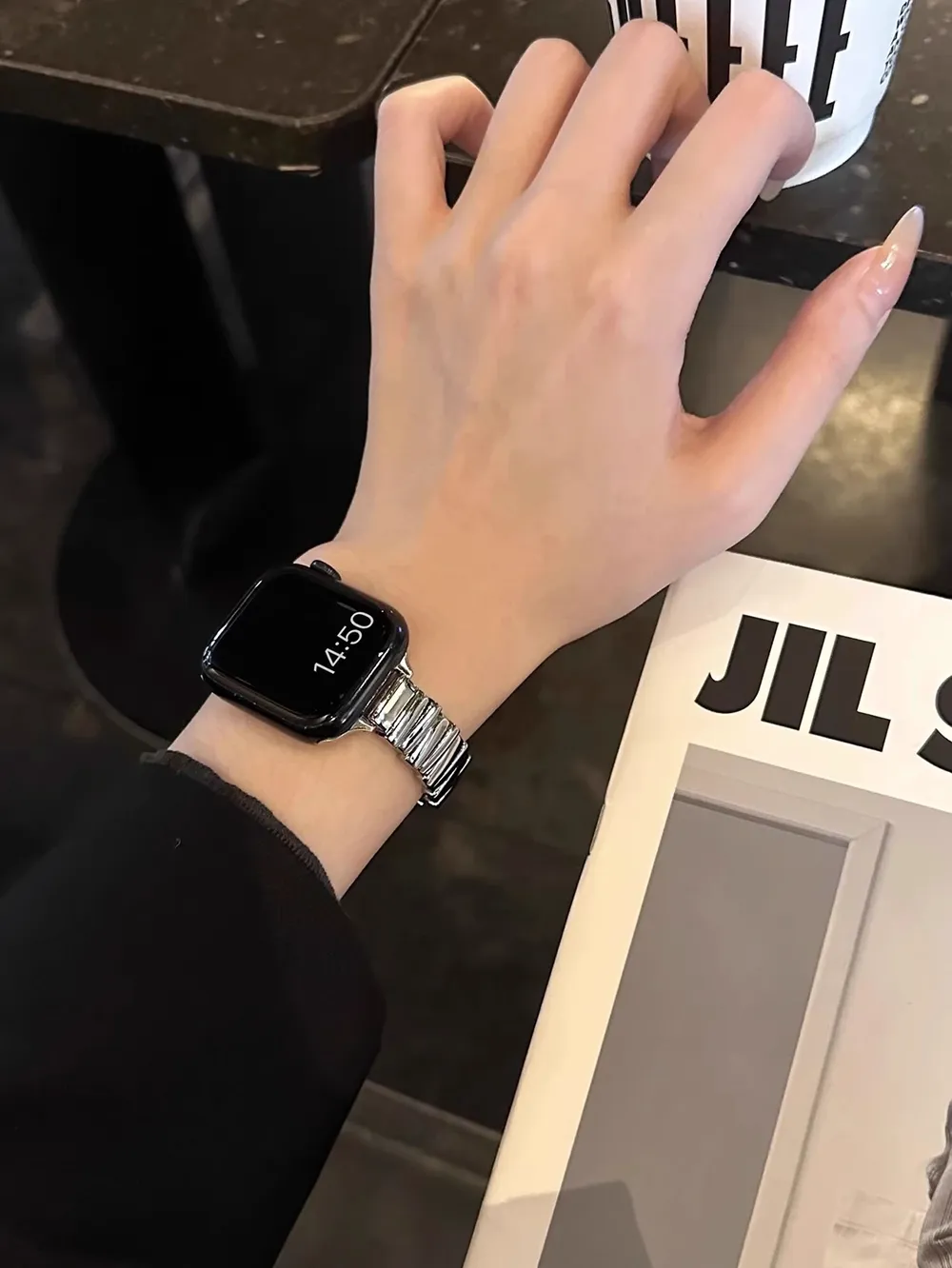 Bracelet métal pour Apple Watch 38 à 49 mm
