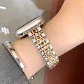Bracelet métal pour Apple Watch 38 à 49 mm femmes – 5