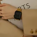 Bracelet métal pour Apple Watch 38 à 49 mm – Couleur du bracelet Gold