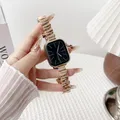 Bracelet métal pour Apple Watch 38 à 49 mm – Couleur du bracelet Rose Gold