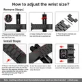 Bracelet métal pour Apple Watch 38 à 49 mm série 10 – 6