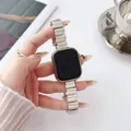 Bracelet métal pour Apple Watch 38 à 49 mm – Couleur du bracelet Starlight
