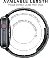 Bracelet métal pour Apple Watch 40 à 49 mm – 6