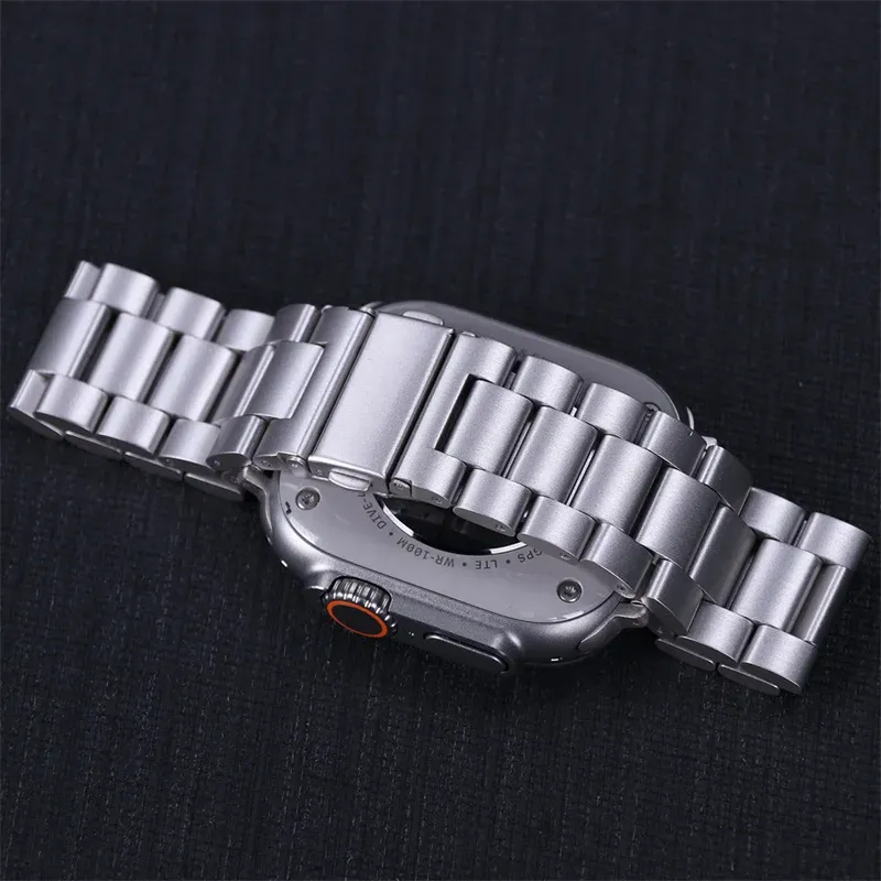 Bracelet métal pour Apple Watch 40 à 49 mm
