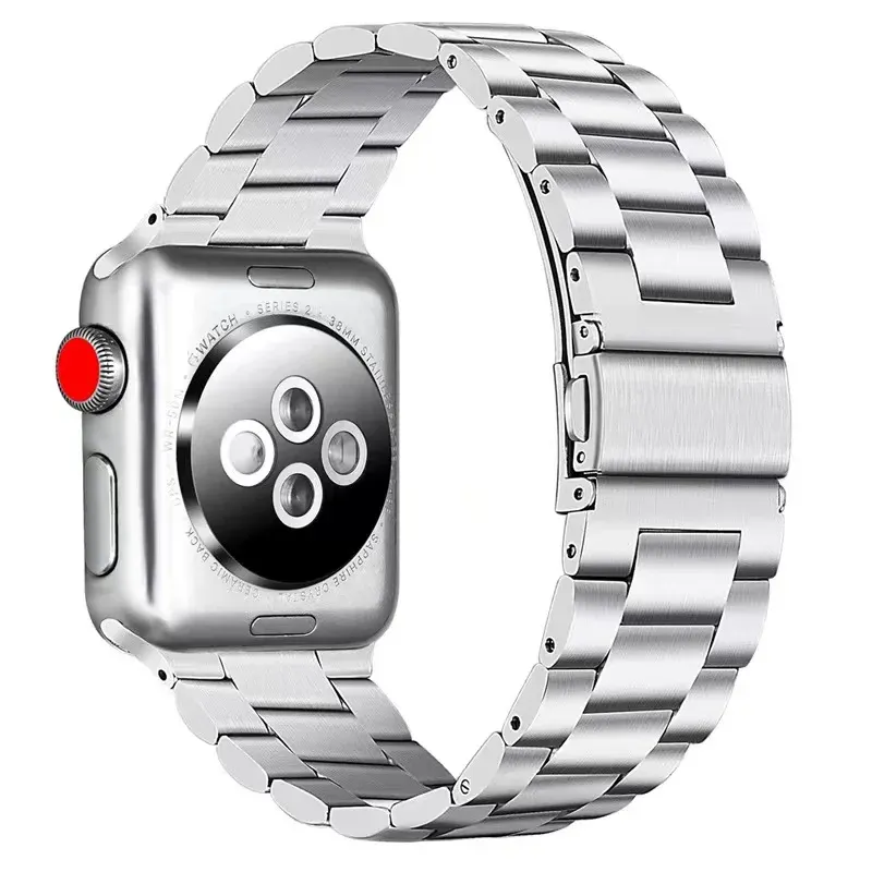 Bracelet métal pour Apple Watch 40 à 49 mm