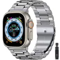 Bracelet métal pour Apple Watch 40 à 49 mm – Couleur du bracelet Silver and tool