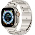 Bracelet métal pour Apple Watch 40 à 49 mm – Couleur du bracelet Starlight