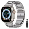 Bracelet métal pour Apple Watch 40 à 49 mm – Couleur du bracelet Titanium and tool