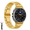 Bracelet métal pour Galaxy Watch 8 40 à 46 mm – Couleur du bracelet Or (Or)