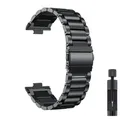 Bracelet métal pour Huawei Watch Fit 3 à 5 Pro – Couleur du bracelet Black
