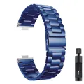 Bracelet métal pour Huawei Watch Fit 3 à 5 Pro – Couleur du bracelet Blue