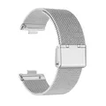 Bracelet métal pour Huawei Watch Fit 3 à 5 Pro – Couleur du bracelet ML-Silver