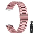 Bracelet métal pour Huawei Watch Fit 3 à 5 Pro – Couleur du bracelet Pink