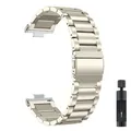 Bracelet métal pour Huawei Watch Fit 3 à 5 Pro – Couleur du bracelet Starlight