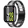 Bracelet métal pour Redmi Watch 4 5 6 et Mi Band 8 9 10 Pro – Couleur du bracelet Black silver