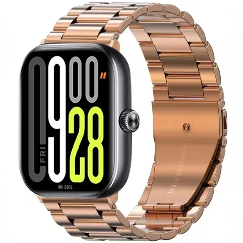 Bracelet métal pour Redmi Watch 4 5 6 et Mi Band 8 9 10 Pro