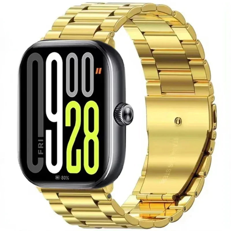 Bracelet métal pour Redmi Watch 4 5 6 et Mi Band 8 9 10 Pro