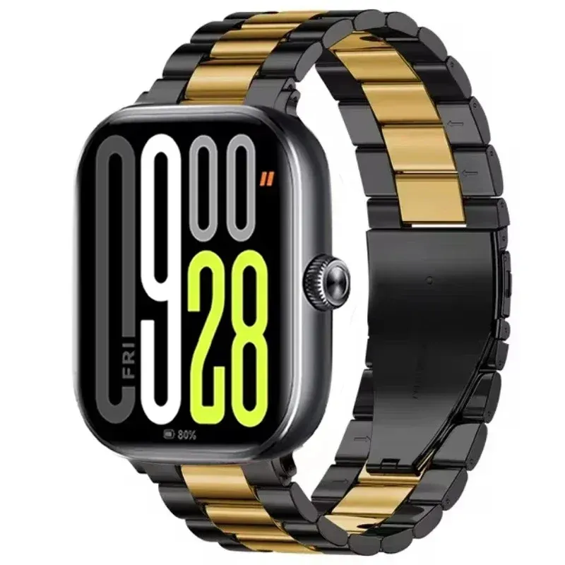 Bracelet métal pour Redmi Watch 4 5 6 et Mi Band 8 9 10 Pro