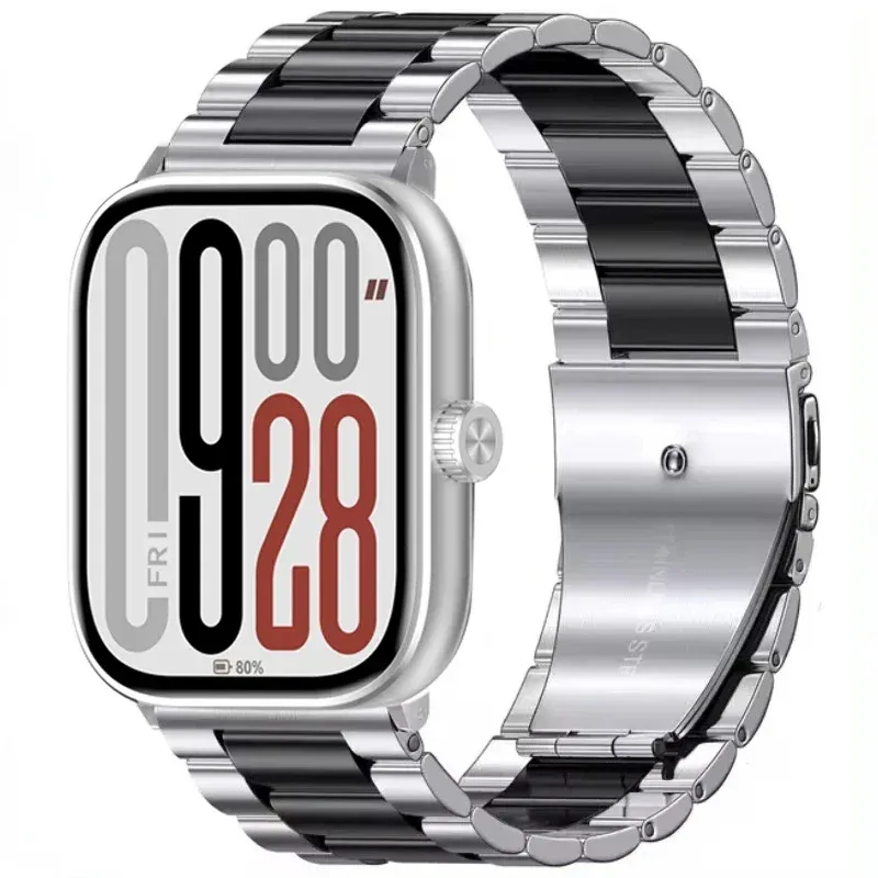 Bracelet métal pour Redmi Watch 4 5 6 et Mi Band 8 9 10 Pro