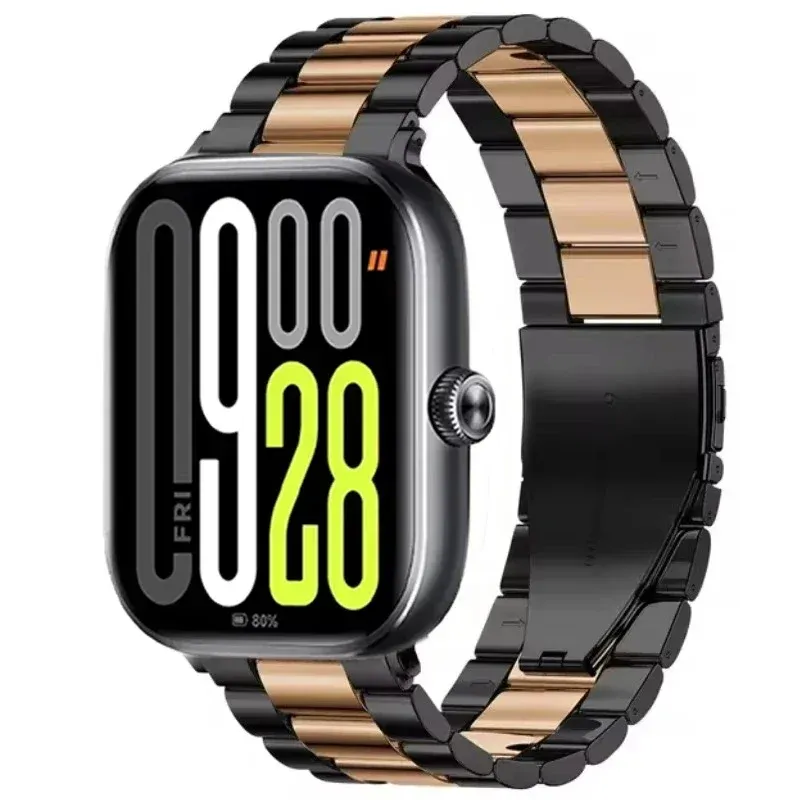 Bracelet métal pour Redmi Watch 4 5 6 et Mi Band 8 9 10 Pro