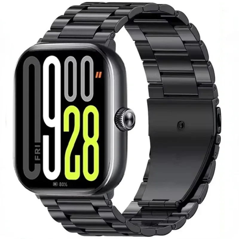Bracelet métal pour Redmi Watch 4 5 6 et Mi Band 8 9 10 Pro