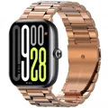 Bracelet métal pour Redmi Watch 4 5 6 et Mi Band 8 9 10 Pro – Couleur du bracelet Rose gold
