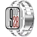 Bracelet métal pour Redmi Watch 4 5 6 et Mi Band 8 9 10 Pro – Couleur du bracelet Silver white