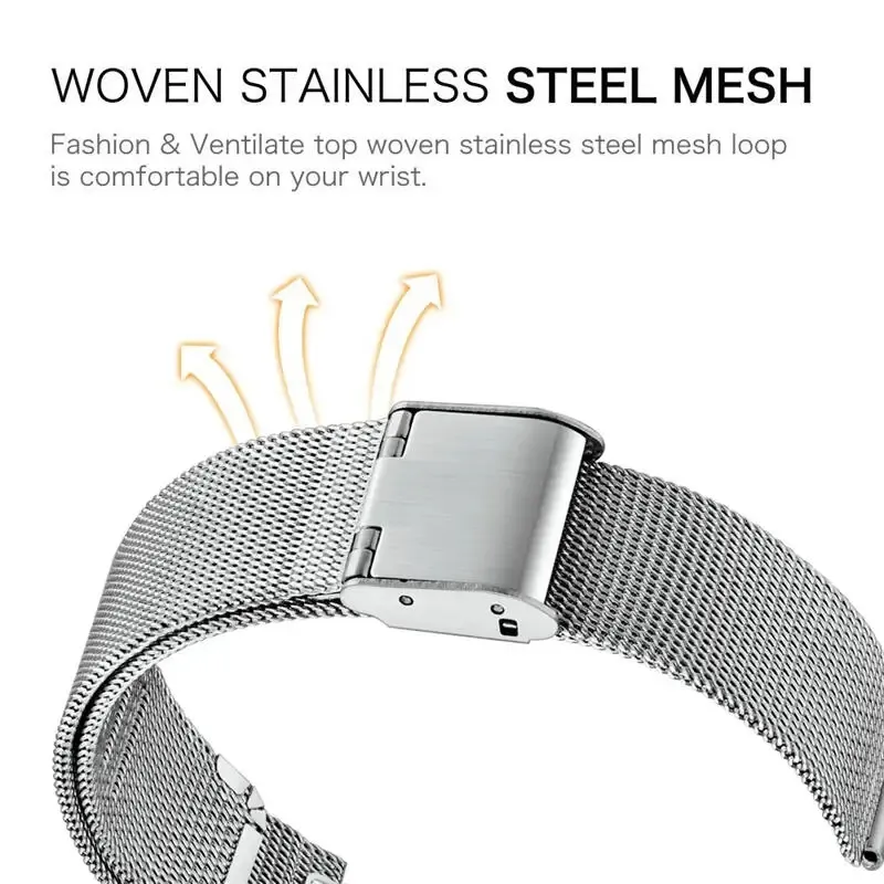 Bracelet métal pour Redmi Watch 6 5 4 et Mi Band 8 9 10