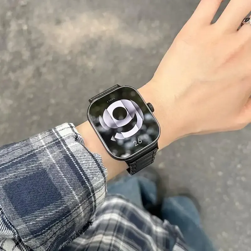 Bracelet métal pour Redmi Watch 6 5 4 et Mi Band 8 9 10