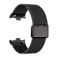 Bracelet métal pour Redmi Watch 6 5 4 et Mi Band 8 9 10 – Couleur du bracelet ML-Black-BL