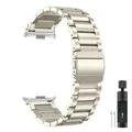 Bracelet métal pour Redmi Watch 6 5 4 et Mi Band 8 9 10 – Couleur du bracelet Starlight-SL