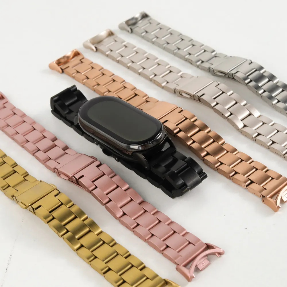 Bracelet métal pour Xiaomi Mi Band 8 à 11