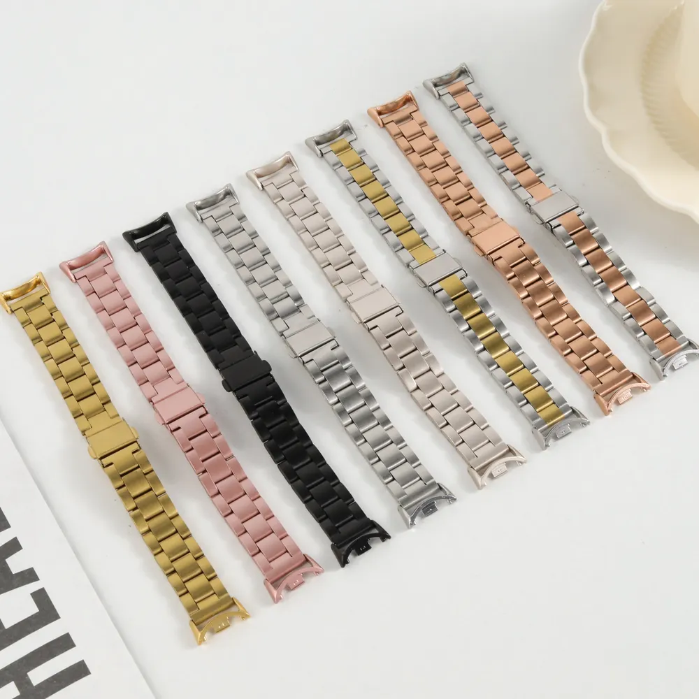 Bracelet métal pour Xiaomi Mi Band 8 à 11