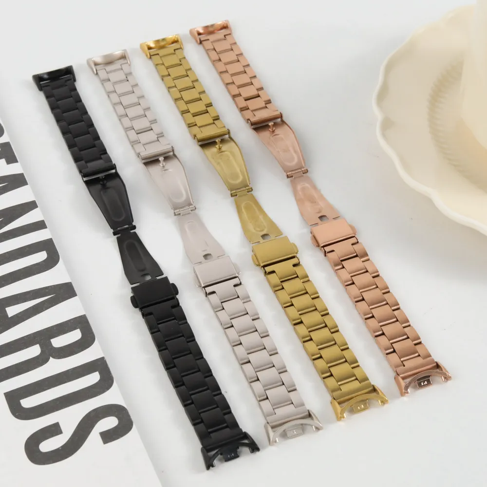 Bracelet métal pour Xiaomi Mi Band 8 à 11