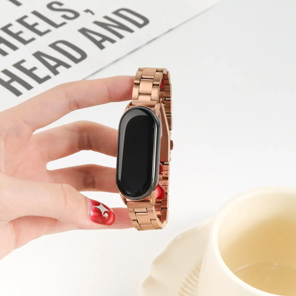 Bracelet métal pour Xiaomi Mi Band 8 à 11