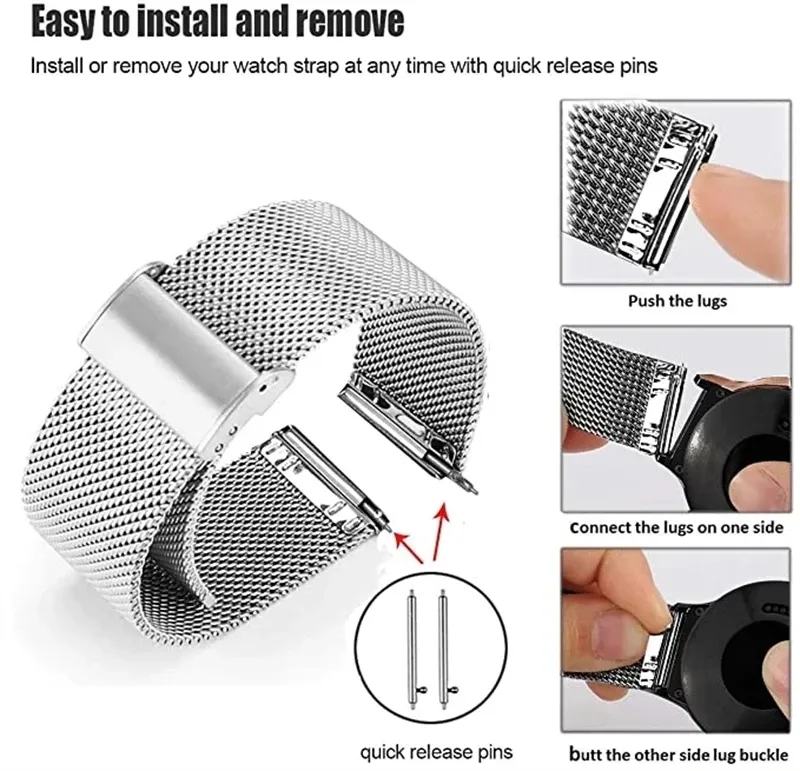 Bracelet métal pour Xiaomi Redmi Watch 5 Lite