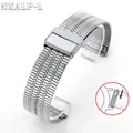 Bracelet métal respirant 20 à 22 mm – Couleur du bracelet Argent