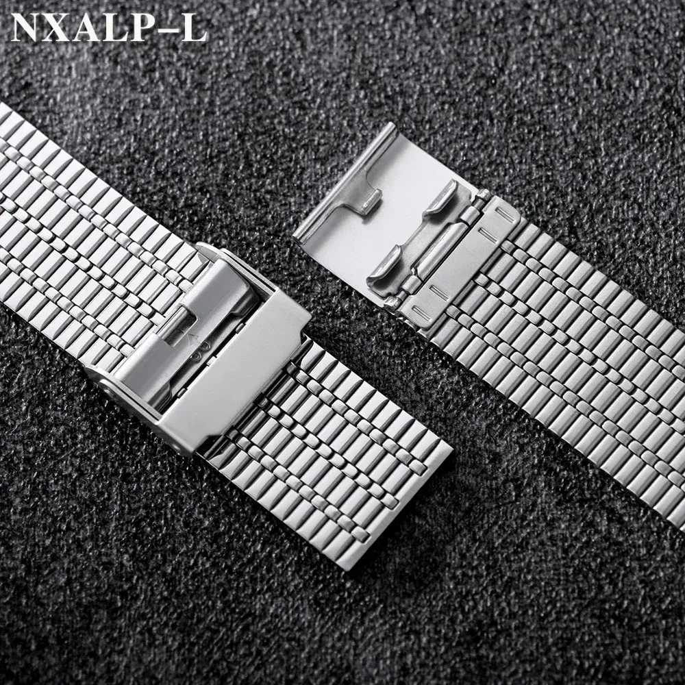 Bracelet métal respirant 20 à 22 mm
