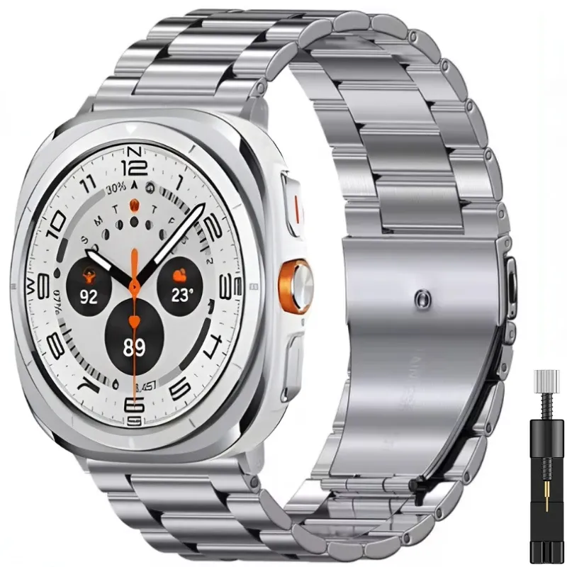 Bracelet métal sans espace pour Samsung Galaxy Watch Ultra 47 mm