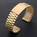 Bracelet métal universel 18 à 22 mm – Couleur du bracelet Or (Or)