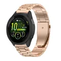 Bracelet métallique 18 à 22 mm pour Garmin – Couleur du bracelet Rose gold