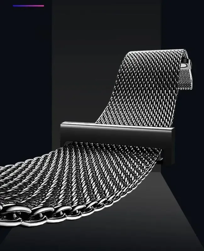 Bracelet milanais 18 à 20 mm pour Nokia Withings