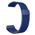 Bracelet milanais 20 à 22 mm pour Samsung et Huawei – Couleur du bracelet Bleu
