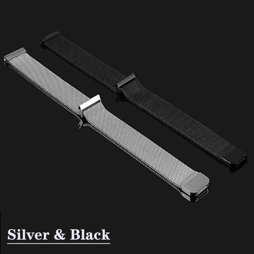 Bracelet milanais 20 à 22 mm pour Samsung et Huawei